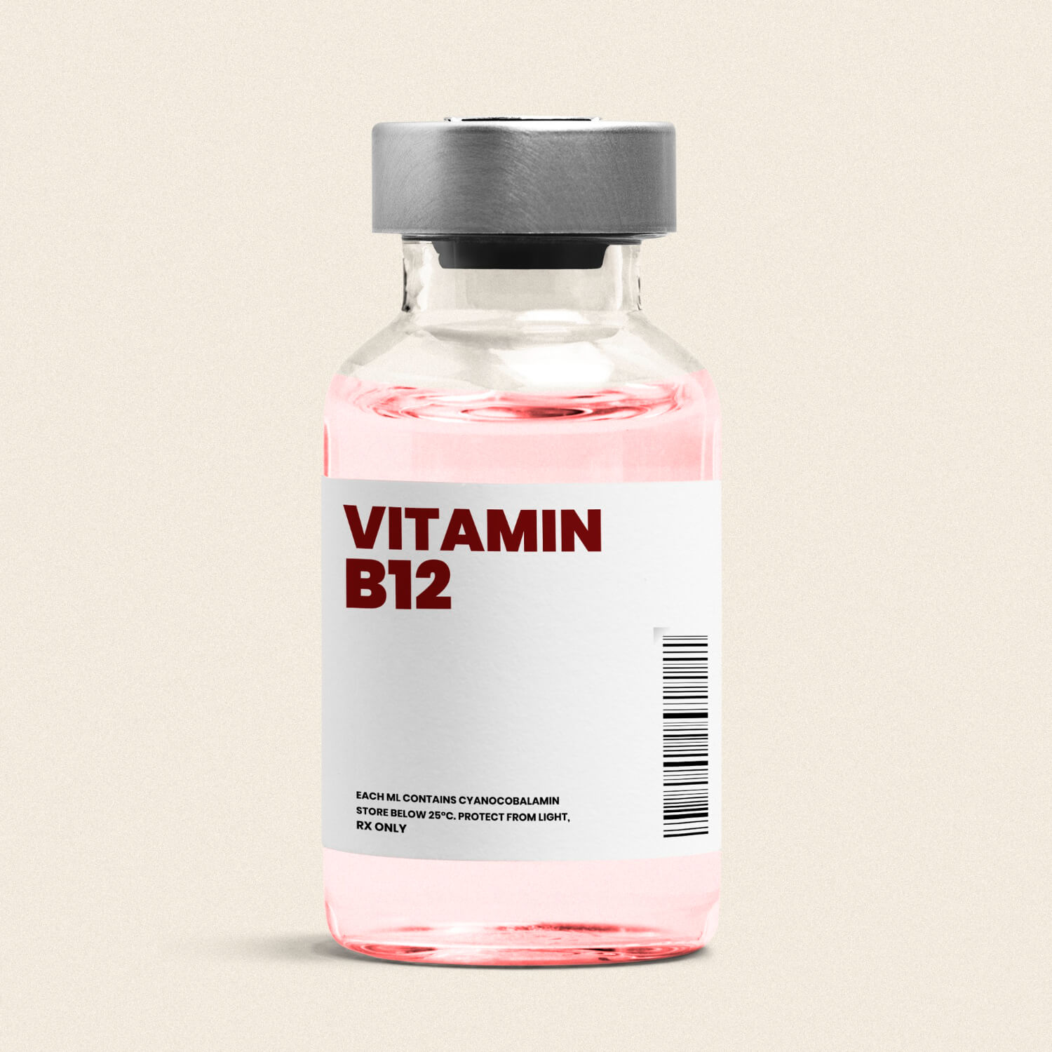 a vial of vitamin b12 injection 